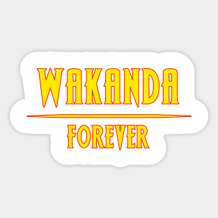 Wakanda Sticker